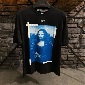 Mona Lisa Detail  Off-White Men’s T-shirt